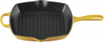 Le Creuset Grilio keptuvė Signature kvadratinė saulės geltonumo 26 cm