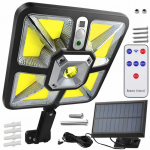 LED lauko šviestuvas su saulės baterija ir judesio davikliu 300W