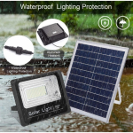 LED šviestuvas su saulės panele 300w IP67
