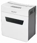 "Leitz IQ Protect Premium" popieriaus smulkintuvas 6X P4, 10 l, jutiklinis, 6 lapai, P-4, pilkas, baltas, 80 g/m²