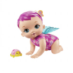 Lėlė - kūdikis My Garden Baby kikenantis ir ropojantis mažylis, rožinis