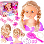 Lėlės galva šukavimui