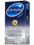 LifeStyles Ultra Thin 12 vnt.dėžutė