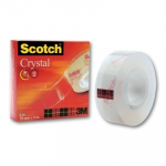 Lipni juostelė 3M Scotch Crystal 600, 19mmx33m