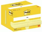 Lipnūs lapeliai POST-IT, 51x76 mm, 12 vnt./pak., geltonos sp.