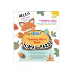 *Lipnūs lapeliai -spalvinimo knygelė StickN Animal Party