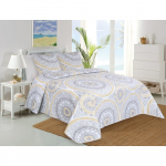 Lovatiesė su 2 pagalvių užvalkalais My House Mandala, 220 x 240 cm