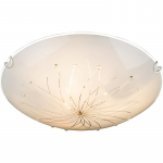 Lubinis šviestuvas GLOBO Calimero, 3 x E27, 60W, su stiklu, ø40 x 8 cm