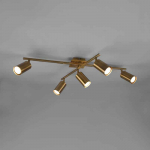 Lubinis šviestuvas Marley 5 Sendintas žalvaris