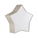 Lubinis šviestuvas TK LIGHTING STAR LINEN 2, 2xE27, LED max 15W