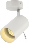 Luminaire ASTO TUBE 1 1xGU10 max.50W 230V Ø70mm; H=170mm white 147411 | 4024163131179