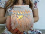 Macrame žvakidė