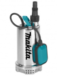 „Makita“ siurblys švariam vandeniui su plaukiku 1100W 250L/Min Inox (PF1100)