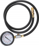 Manometras su žarna ir vožtuvu | 0 - 10 bar | iš BGS 8007 (8007-2)