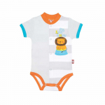 Margas smėlinukas trumpomis rankovėmis "Liūtukas"