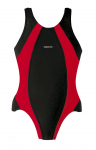 Maud. kostiumėlis merg. BASIC 5436 05 128 black/red