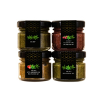 Medaus arbatų rinkinys, 4vnt su kanapėmis