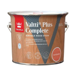 Medienos dažyvė TIKKURILA VALTTI PLUS COMPLETE, šilko matiniai, raudonmedžio sp., 2,5 l