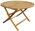 Medinis sodo stalas, DN100 x 72 cm