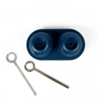 Mėlyna silikoninė ledo forma Barcraft - Kitchen Craft