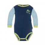 Mėlynas smėlinukas žydromis rankovėmis "Vėžliukas"