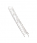 Metalinė įrišimo spiralė, 6 mm, Balta (dėž.-100 vnt.)