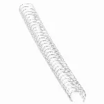 Metalinė įrišimo spiralė FELLOWES, 12 mm, Balta, 100 vnt.