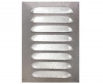 Metalinės ventiliacijos grotelės MR1419Zn, 140 x 190 mm, cinkuotos