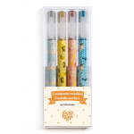 Metaliniai flomasteriai (4 vnt.)