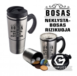 Metalinis termosinis puodelis "2in1" Bosui