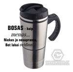 Metalinis termosinis puodelis "2in1" Bosui