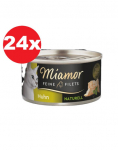 MIAMOR Feine Filets Naturell Chicken 24x80g vištiena savame padaže
