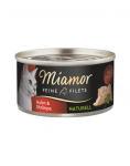 MIAMOR Feine Filets Naturell Chicken&Shrimps 80g vištienos ir krevečių padaže