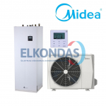 Midea M-thermal Arctic šilumos siurblys oras-vanduo su integruota vandens talpa 190l V10W/D2N8-B / A100/190CDS90GN8-B (-25°C)