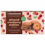 Migdolų sausainiai su spanguolėmis