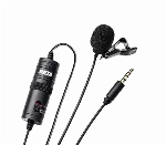 Mikrofonas BOYA 65-18000 HZ, 6.3 mm stereo adapteris, juodas / BY-M1 / BOYA10003