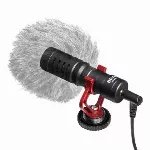 Mikrofonas BOYA galima prijungti prie išmaniojo telefono / DSLR / PC, juodas / BY-MM1 / BOYA10035