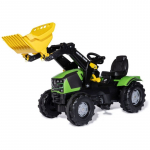 Minamas pedalais traktorius Rolly Toys Farmtrac, žalias