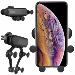 Modernus gravitacinis telefono laikiklis automobiliui