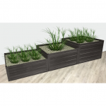 Modulinė pakelta lyvė KLASIKA GARDEN "LAIPTAI" rudos sp.