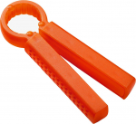 Moha Butelių atidarytuvas Twisty oranžinės spalvos