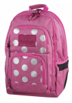 Mokyklinė Kuprinė CoolPack Unit Silver Dots Pink