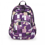 Mokyklinė kuprinė GRAB, violetinė
