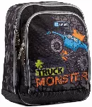 Mokyklinė kuprinė SMART H-55 Monster Truck, juoda