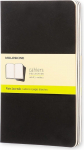 Moleskine Sąsiuviniai Moleskine Cahier Journals lygus juoda L 3 vnt.
