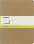 Moleskine Sąsiuviniai Moleskine Cahier Journals paprastas smėlio spalvos XL 3 vnt.