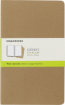 Moleskine Sąsiuviniai Moleskine Cahier Journals smėlio spalvos L 3 vnt.