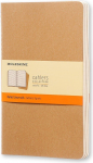 Moleskine Sąsiuviniai Moleskine Cahier Journals su virvele smėlio spalvos L 3 vnt.