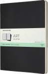 Moleskine Sąsiuviniai Moleskine Cahier Music penktlinių juodos spalvos XL 3 vnt.