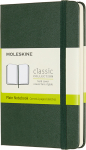 Moleskine Užrašų knygelė Moleskine glotnaus pobūdžio kietu viršeliu miško žalia P